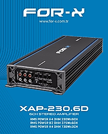 FORX 230.6D 6 KANAL ANFİ