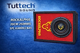 ROCKALPHA 20CM KABİNLİ BAS