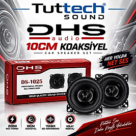 DHS DS-1025 10CM KOAKSİYEL