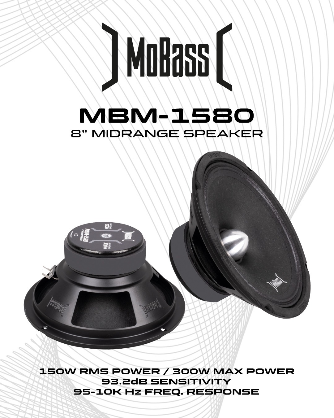 MOBASS MBM-1580 20CM 150RMS
