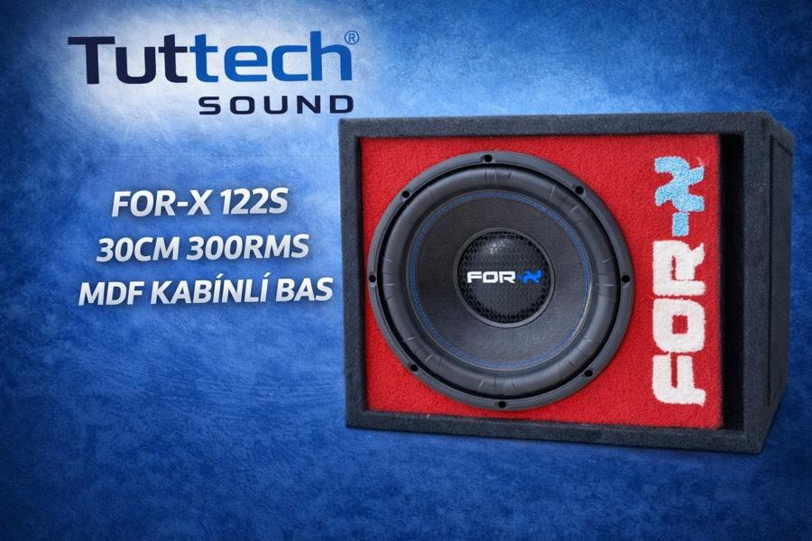 FORX 122S 300RMS MDF KABİNLİ BAS
